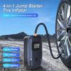 Car Emergency Starting Power Supply 12V Car Mobile Power Portable Wireless Tire Pump Battery Electric Pump Intelligent All-in-one Machine