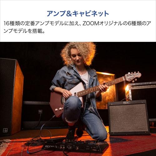 ZOOM G6 Guitar Multi-Effects Pedal, Black, with a 4.3-inch Color Touchscreen, 16 Classic Amp Models + 6 Zoom Original Amp Models, 22 Cabinet Models, a