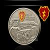 9 American War Iraq Commemorative Coins Collection Antique Five Army Military Flying Eagle Coins Bronze