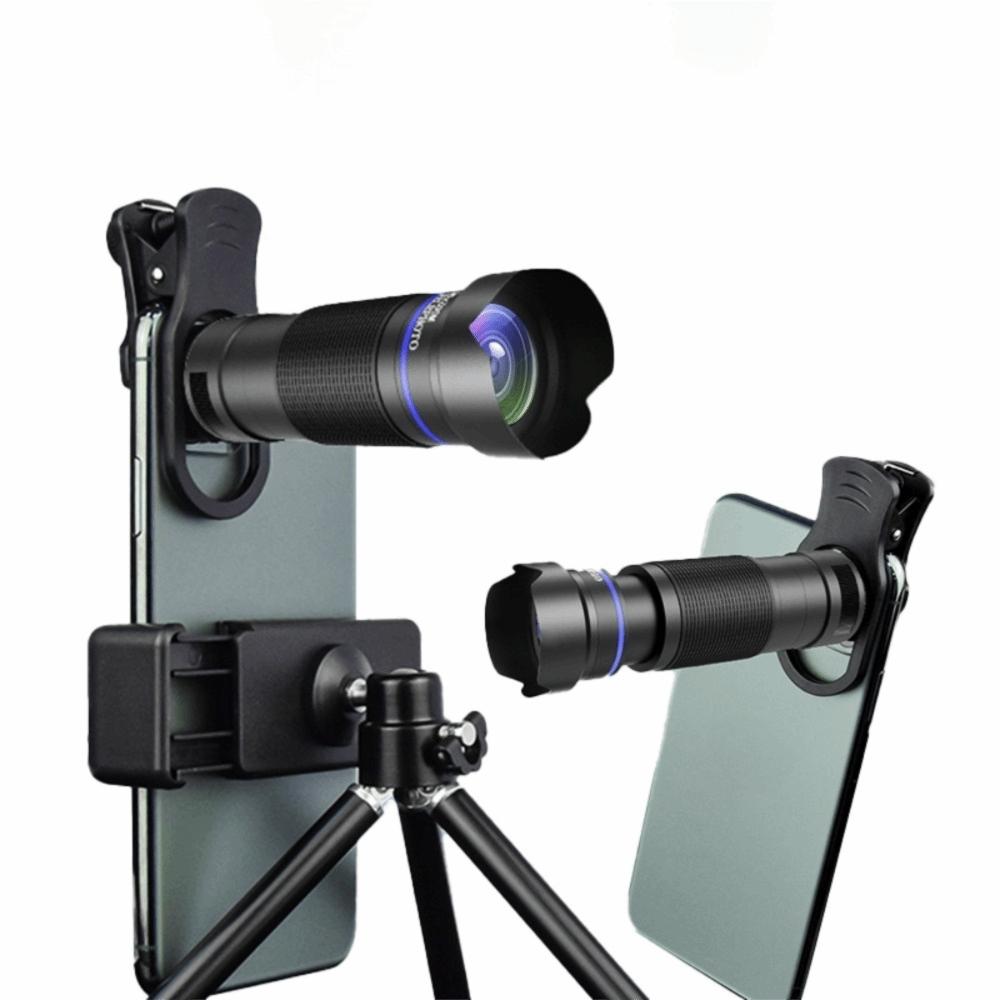 1set Large Aperture Phone Camera Lens Kit 36X Zoom Ultra Wide Angle Lens Outdoor Viewing