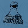 Sesame Street Unisex Adult Cookie Monster Vintage T-Shirt