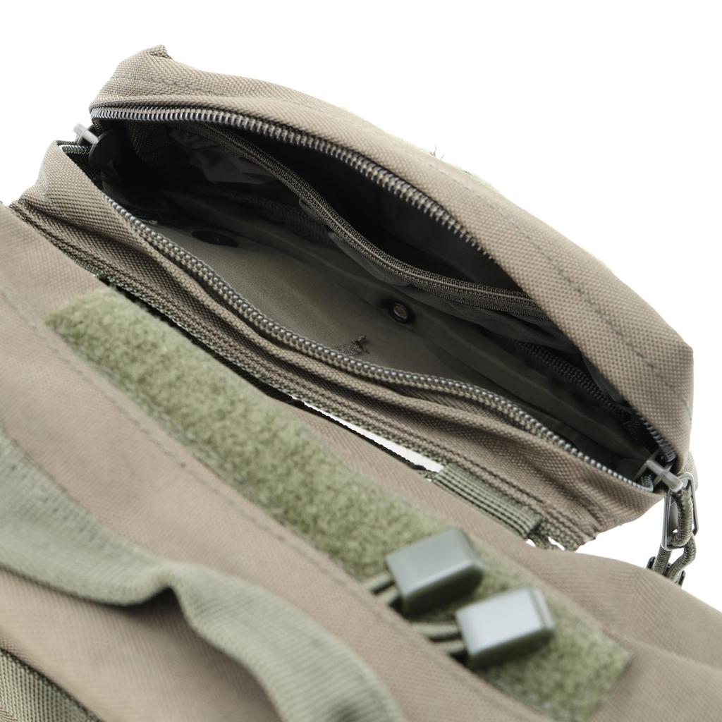 Военная эмалированная спортивная наплечная сумка F-стиля, 3-в-1, оливковая,