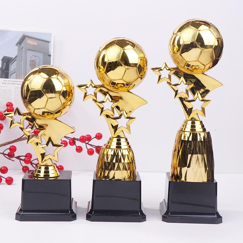 Football Ballon D'Or Creative Trophy Football Soccer Award Trophy Fans Souvenir Cup Gift Crafts Souvenirs Competition Prize Cup
