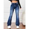 Casual Jeans Women Long Pants Comfortable Boot Cut Jeans Plus Size Trousers Women