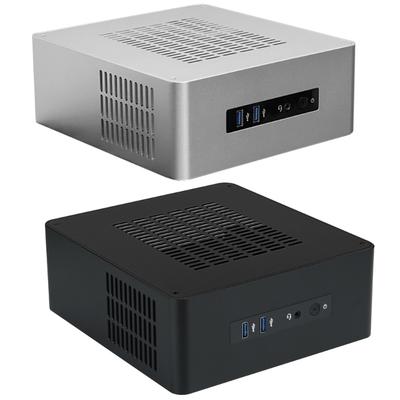 TA80 Мини-корпус для ПК с поддержкой Mini-ITX, шасси HTPC с улучшенным охлаждением для домашнего офисного компьютера