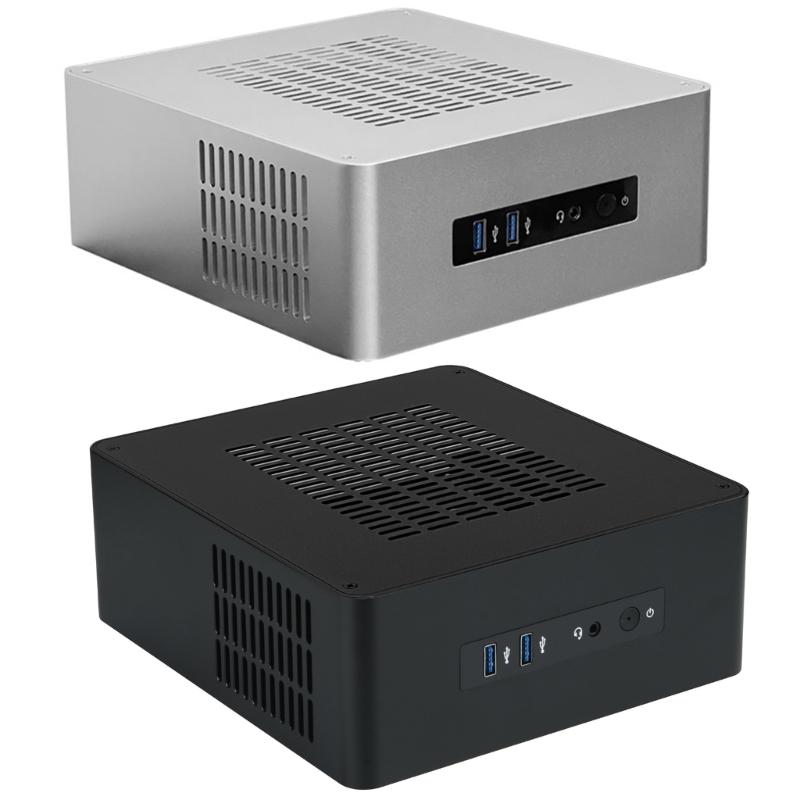 TA80 Мини-корпус для ПК с поддержкой Mini-ITX, шасси HTPC с улучшенным охлаждением для домашнего офисного компьютера