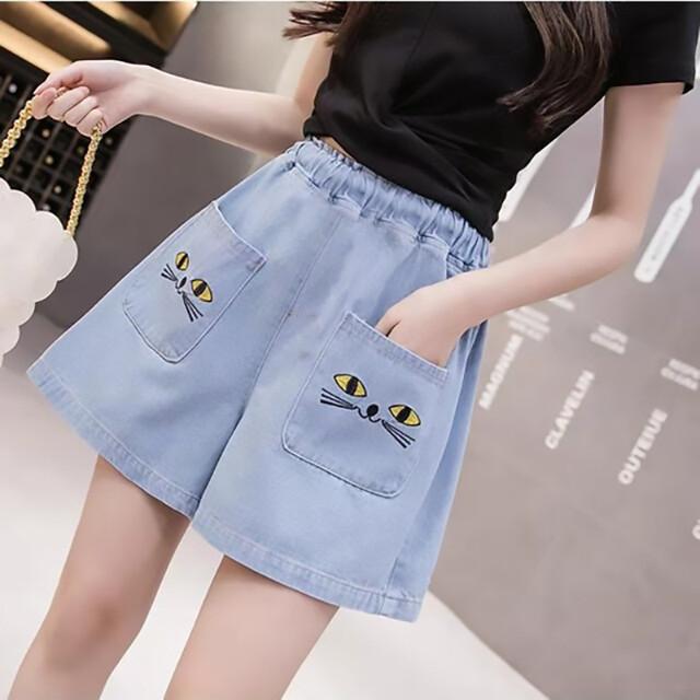 Детская одежда для девочек, летние шорты для девочек-подростков