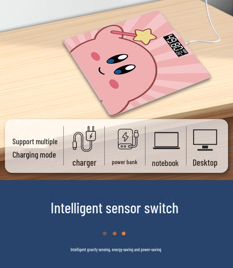 Компактные Bluetooth весы для измерения жировой массы тела - Перезаряжаемые и точные электронные весы