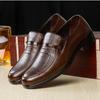 Весна Осень Коричневые Туфли для Мужчин Черные Кожаные Офисные Туфли Мужские Высококачественные Модные Низкие Цены Обувь