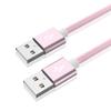 Кабель USB 2.0 для быстрой зарядки, скорость передачи данных 480 Мбит/с, USB 2.0 «папа-папа» для ноутбуков с жестким диском USB h Drive Reader