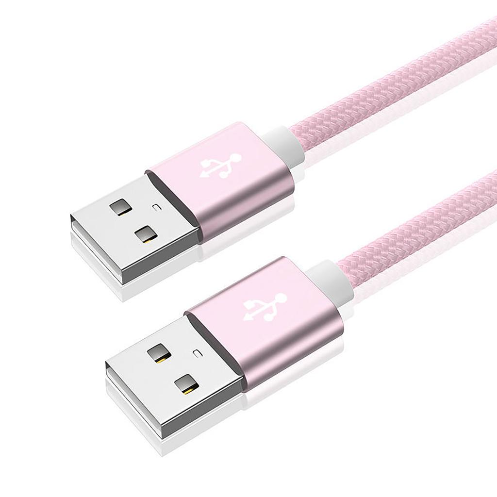 Кабель USB 2.0 для быстрой зарядки, скорость передачи данных 480 Мбит/с, USB 2.0 «папа-папа» для ноутбуков с жестким диском USB h Drive Reader
