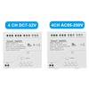 4-канальный беспроводной модуль релейного переключателя AC85-250V DC7-32V WiFi Bluetooth-совместимый с приложением для удаленного управления для EWeLink