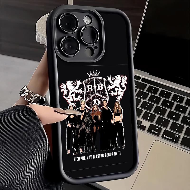 Чехол для телефона iPhone 17 Air 16E 15 16 Pro Max F-Fashion RBD R-Rebelde Cover 14 Plus 13 12 Mini Мягкий силиконовый Fundas