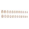 24pcs Cat Eye False Nails French Nail Tips Manicure Fake Nails  DIY