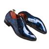 Office Men Dress Shoes Floral Pattern Men Formal Shoes Leather Luxury Fashion Groom Wedding Shoes Men Oxford Shoes Dress 37-50