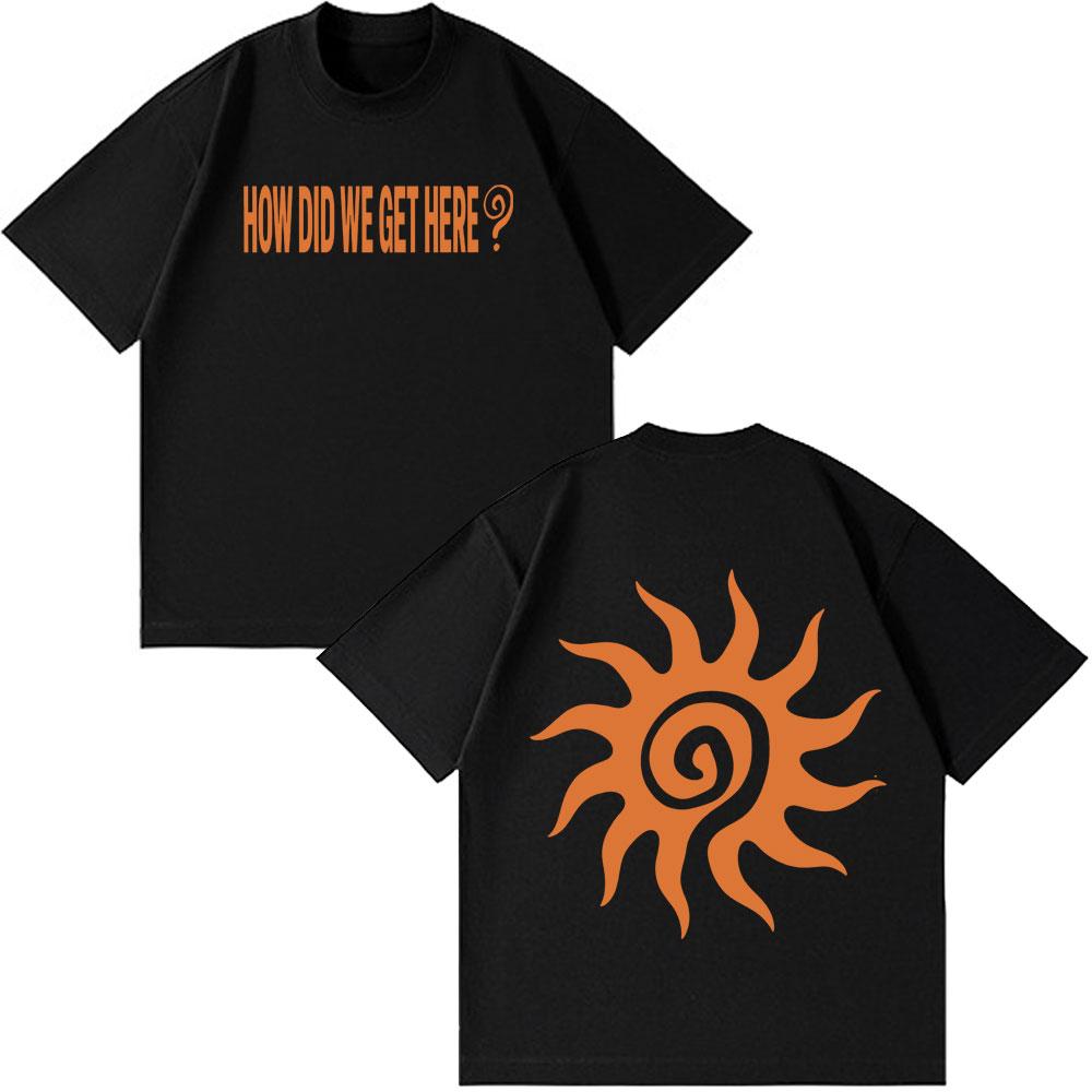 Singer Louis Tomlinson How Did I Get Here Tour 2026 Print T Shirt Unisex Women Hiphop Tshirt Shortsleeved Cotton Casual Tshirs