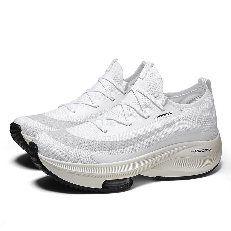 Кроссовки унисекс, модные мужские кроссовки со шнуровкой и круглым носком, амортизирующие кроссовки для бега, женские кроссовки для тренировок, дышащие, для пар, теннисные туфли