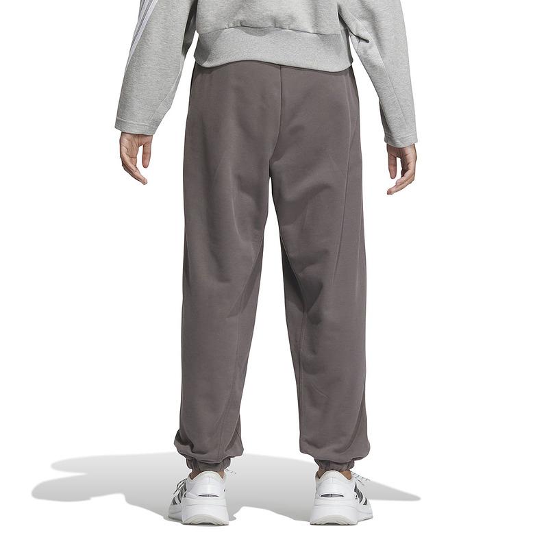 adidas Однотонные вязаные джоггеры на шнурке, женские брюки серого цвета IM8853