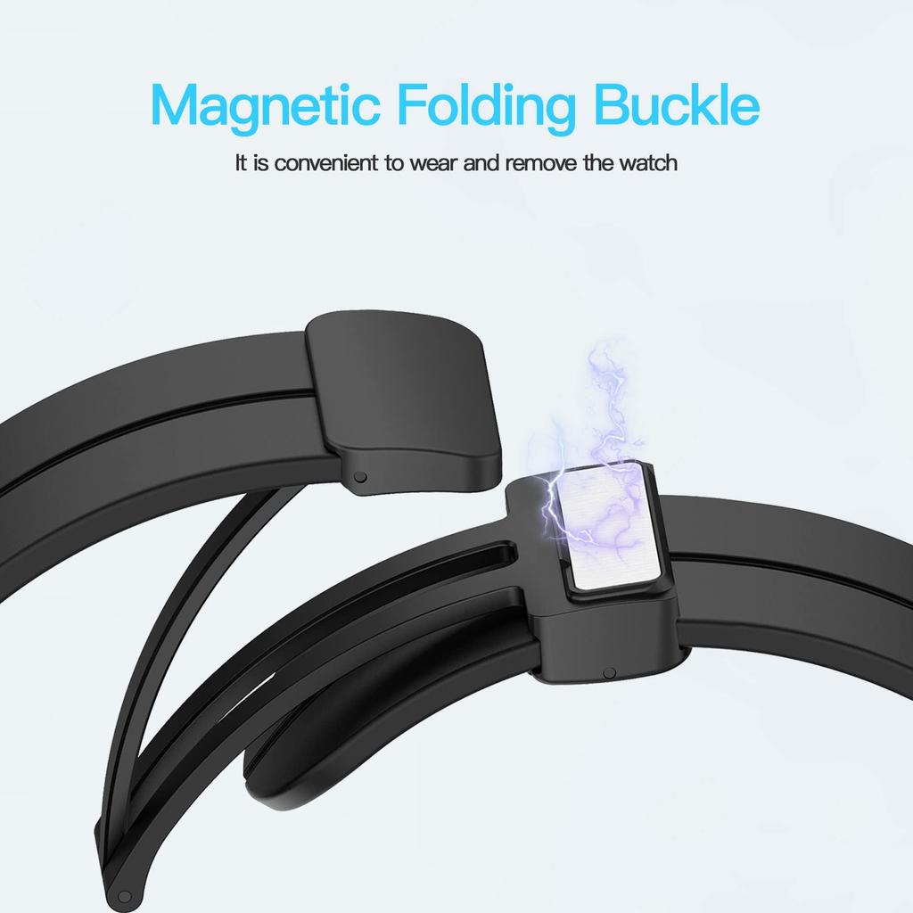 1Pcs Silicone Magnetic Strap For Apple Watch Band 49mm 44mm 45mm 41mm 40mm 42mm 38mm Magnetic Bracelet For iWatch Series 8 SE 7 6 5 3 2 1 Watchband