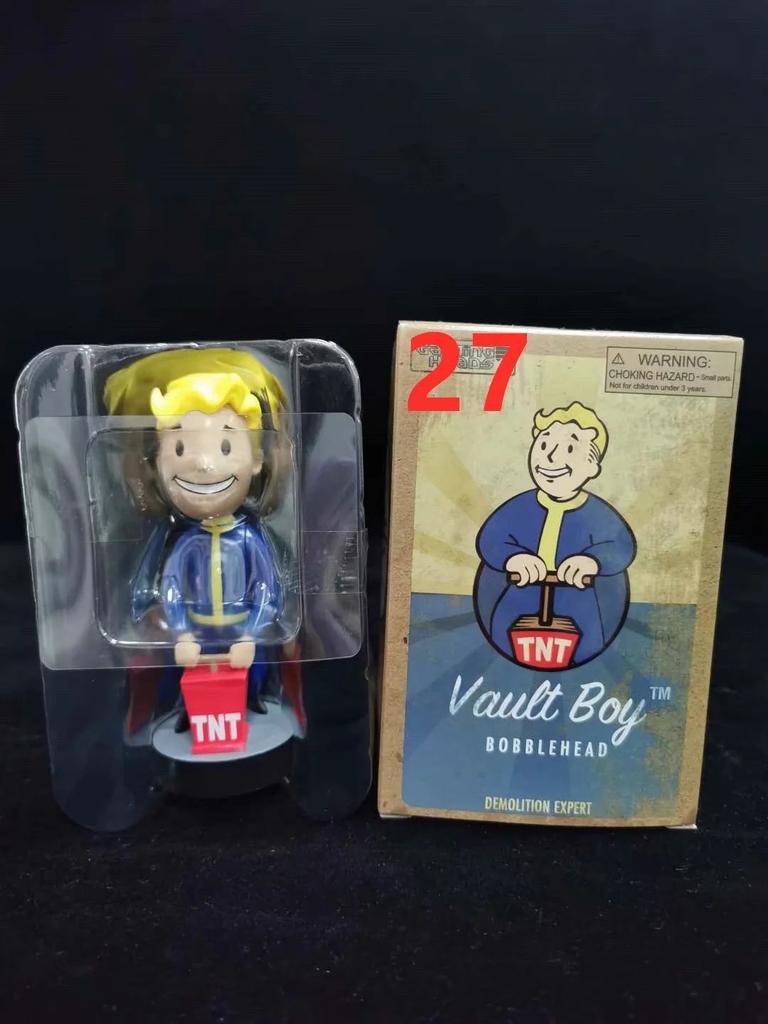 Fallout 4 Fallout 4 Поколение 7 Кукла с трясущейся головой Vault Boy Кукла в коробке