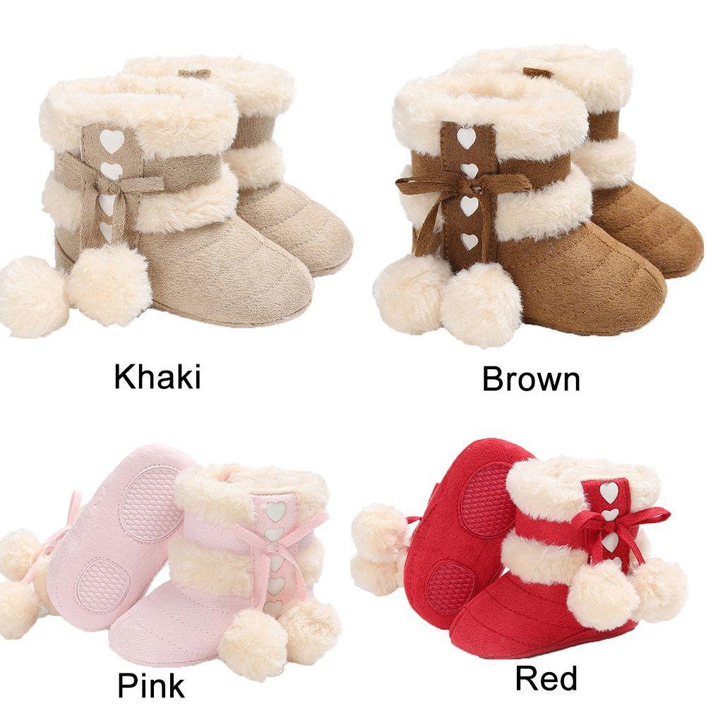 Prewalker Newborn Toddlers First Walkers Baby Shoes Infant Warm Boots