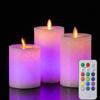 3/1Pcs Real Wax Led Candles with Remote Led Flameless Electric Candles Lamp Tealight Candle for Home Wedding Decor Night Light