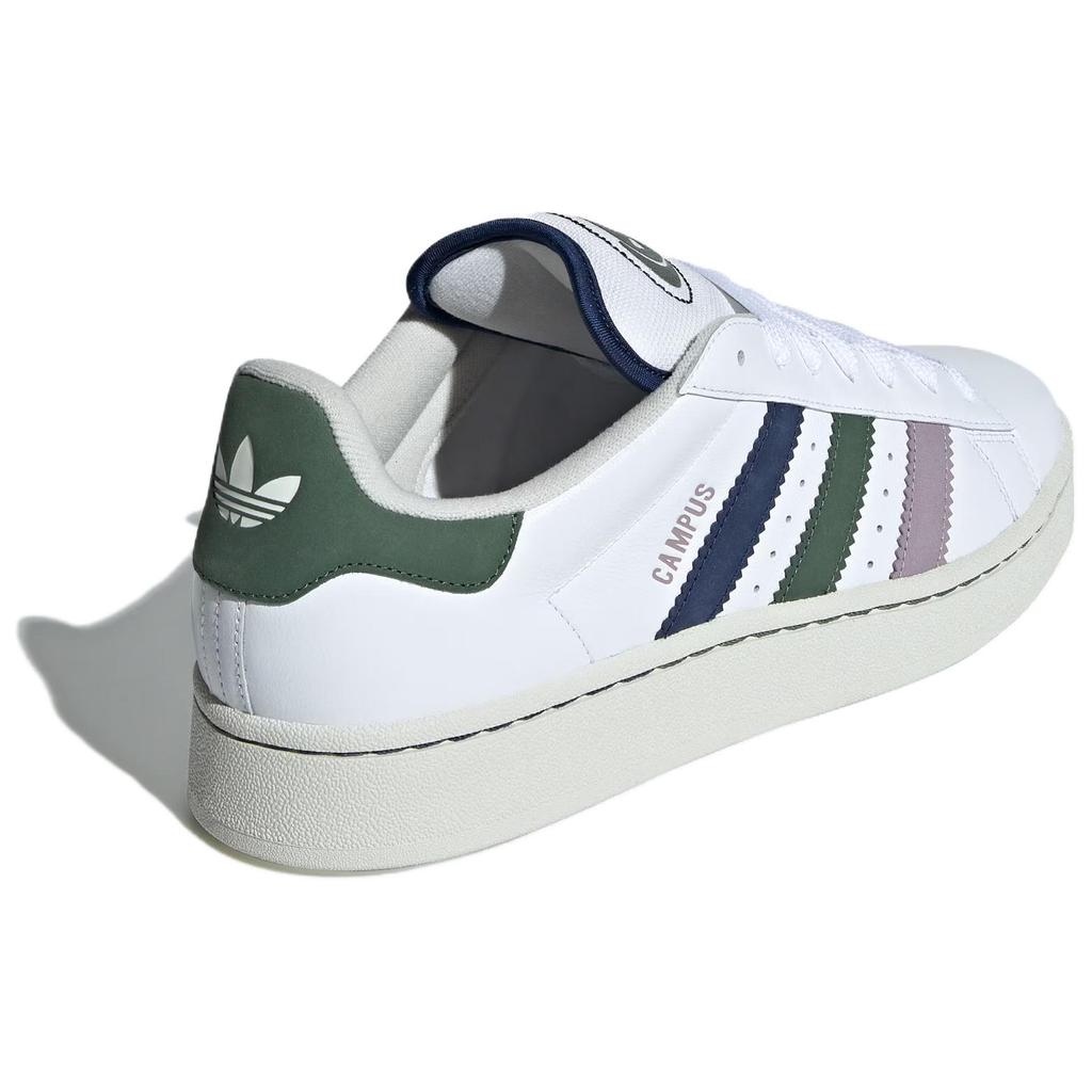 Adidas Campus 00s White Preloved Fig Dark Blue Unisex Sneakers Footwear-White IH3279