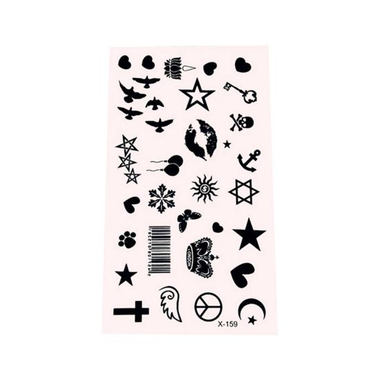 Наклейка Временная Долговечная Водонепроницаемая Женская Модная Татуировка Наклейка для Женщин