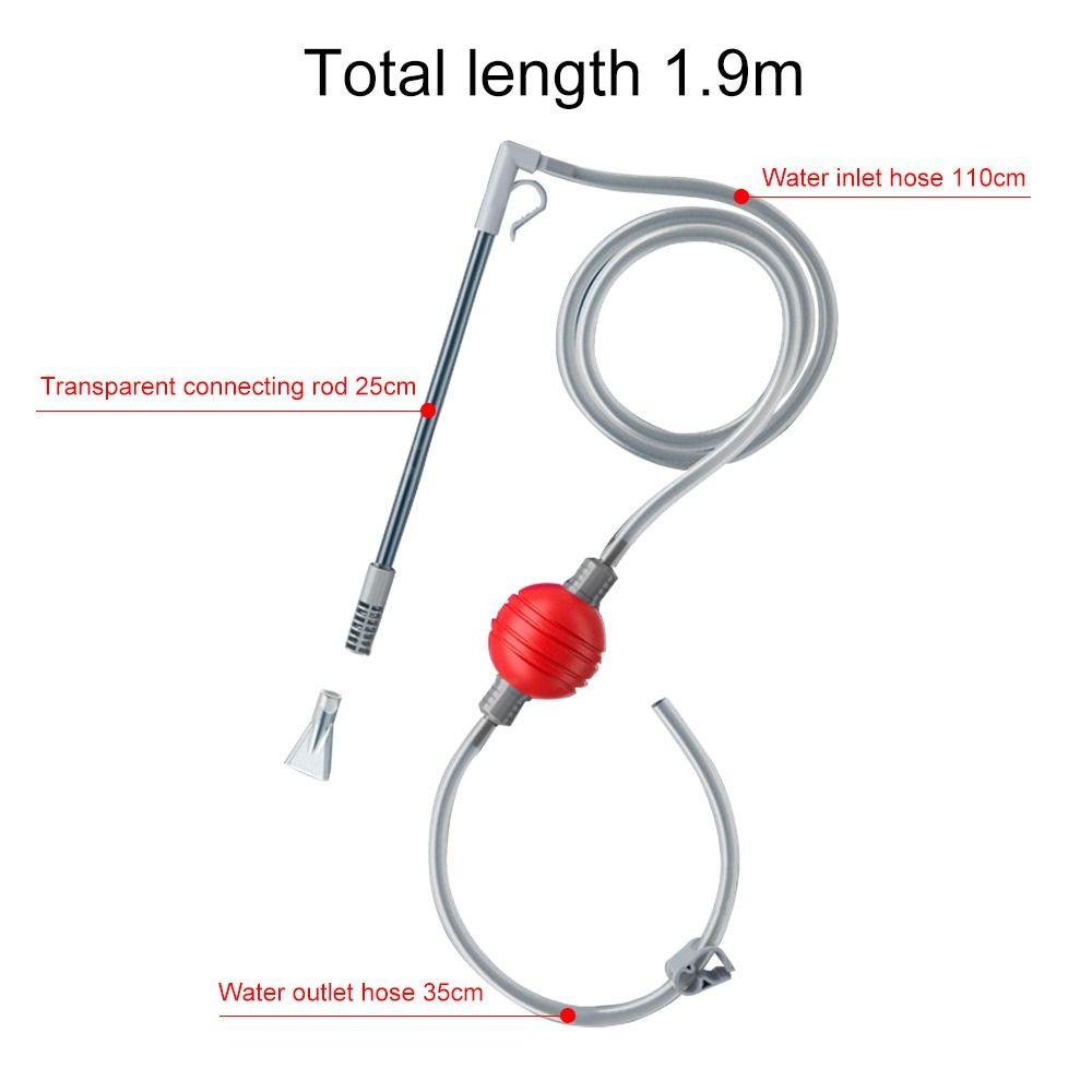 Cleaning Accessories Aquarium Cleaner Fish Tank Water Changer Siphon Hose Water Changer Pump