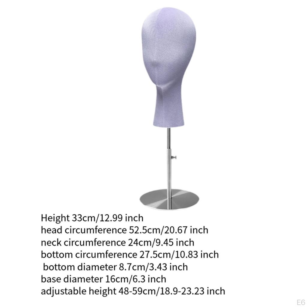 Подставка для шляпы, манекен, регулируемая по высоте, многоцелевая повязка на голову для очков