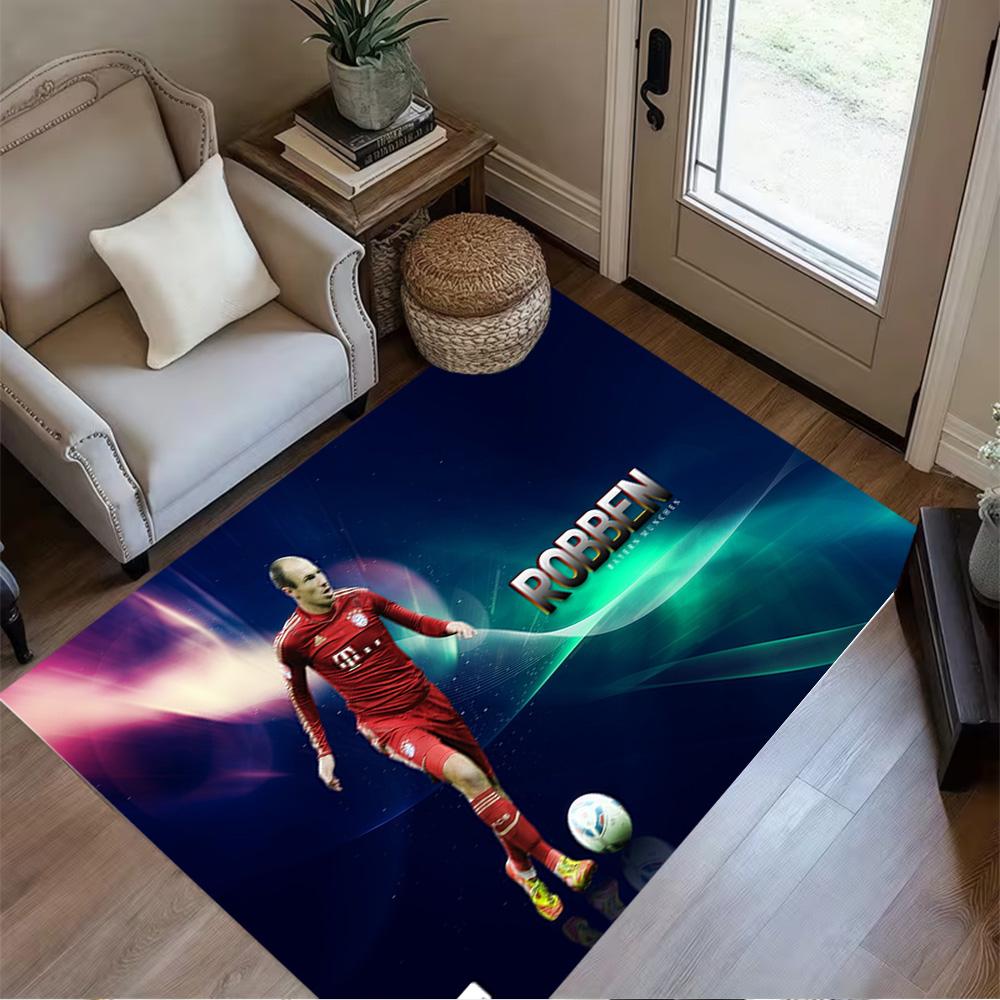 Bayern Munich Football Team Carpet Design for Study room Playrooms Dining Room Kitchen Antislip Carpet Office home decor Birthday/Christmas Gift
