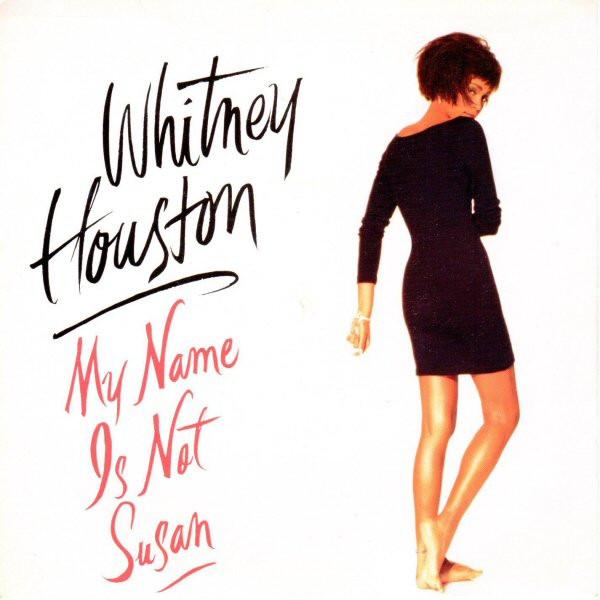 7-дюймовая пластинка WHITNEY HOUSTON My Name Is Not Susan 114510 Arista 1991 UK SoulFunk Б/у