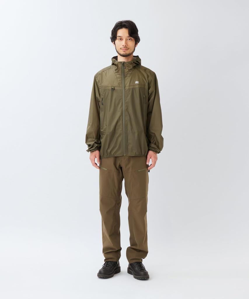 Snow Peak Backcountry Shell Outer Jacket for Men and Size M EP-JK-26SU003 Women, Olive,