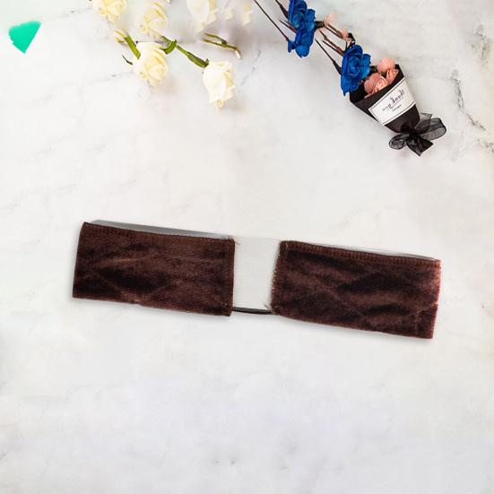 Нескользящий парик Pleuche, регулируемый ремень для парика, повязка на голову с застежкой, безопасный парик на шнурке