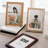 6/7/8/10-дюймов/A4 винтажная деревянная фоторамка прозрачная стеклянная фоторамка деревенский домашний офис спальня настольный держатель для фотографий украшение