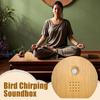 Singing Bird Speaker Bird Singing Speaker Motion Sensor Bird Sound Box Smart Natural Noise Maker Speaker For Yoga Studio Cafe