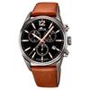 Watch - LOTUS - 18683 - Chronograph - Steel - Brown Leather - Water Resistant To 10 ATM