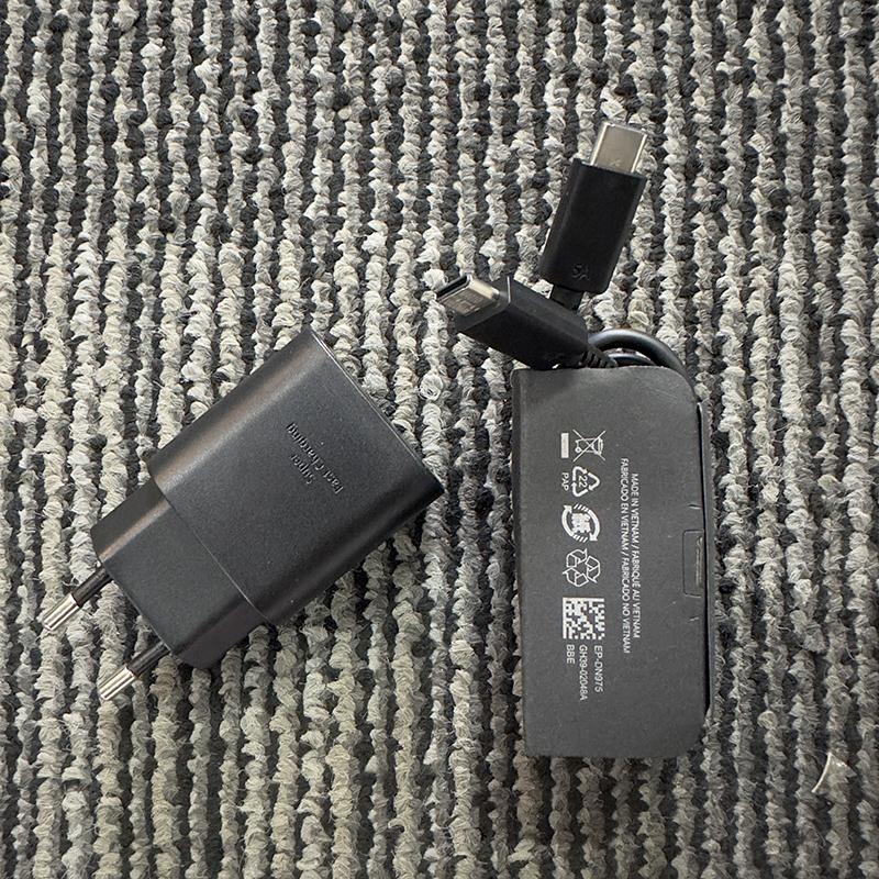 Для Samsung PD 25W быстрое зарядное устройство типа C с кабелем для Galaxy S25 S24 S23 S22 S21 S24 FE A55 A26 A16 M16 Z Fold Flip 4 Note 20