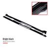 Carbon Fiber Style Side Skirts for 2016-2019 Honda Civic Sport (10th Gen) - Gloss Black