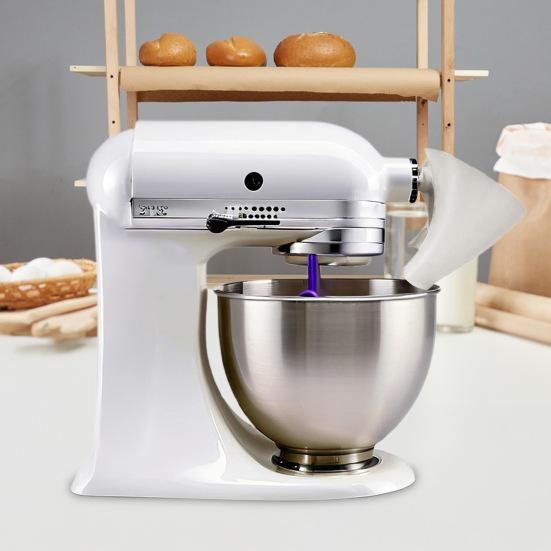 Воронка для миксера-стенда KitchenAid Easy-Pour Насадка-воронка для чаши 5 кварт Наклонный носик под углом 30 градусов Уменьшает проливы Защищенные от брызг инструменты для наливания