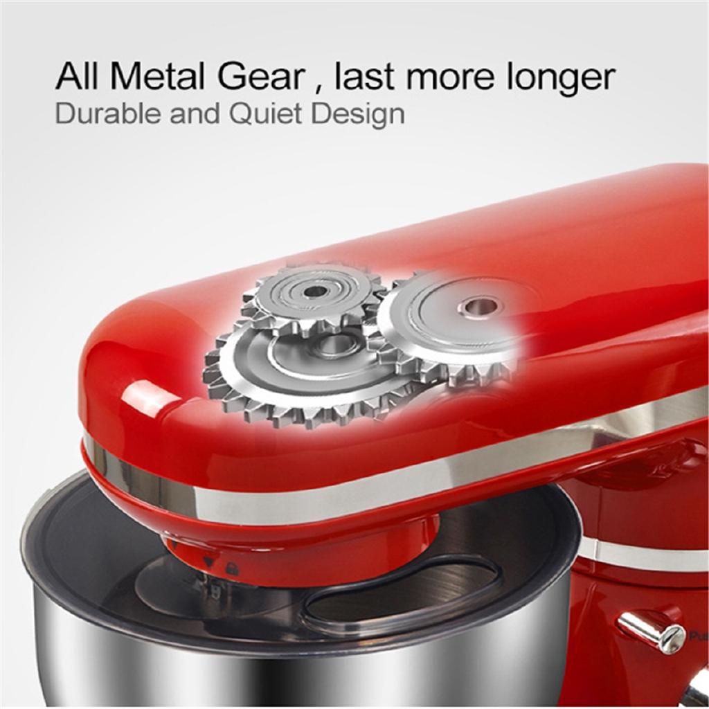 4L Stainless Steel Bowl Mixer Kitchen Blenders Mixer Cream Eggs Whisk Cake Dough Maker Bread Mixer Machine Food Processor