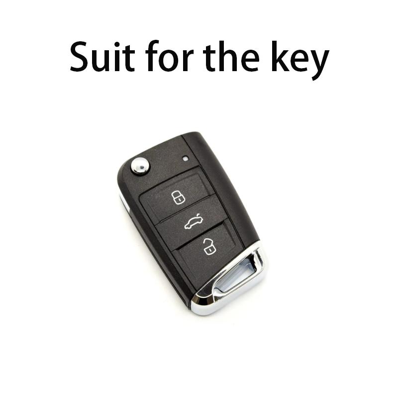 3-кнопочный складной чехол-брелок для Vw Golf 7 Mk7 Skoda Seat 2014 Octavia Combi Leon Ibiza Cuptra