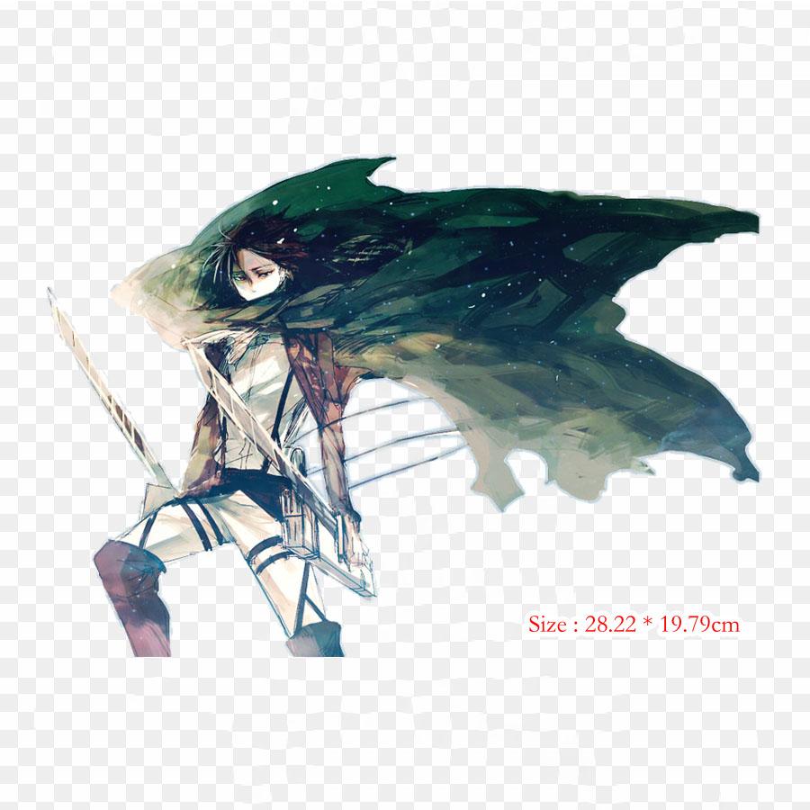Attack On Titan Symbol Eren Yeager Clipart Patches For Clothes Large Anime Patches Heat Transfer Vinyl Sticker Iron On Transfers For Clothes