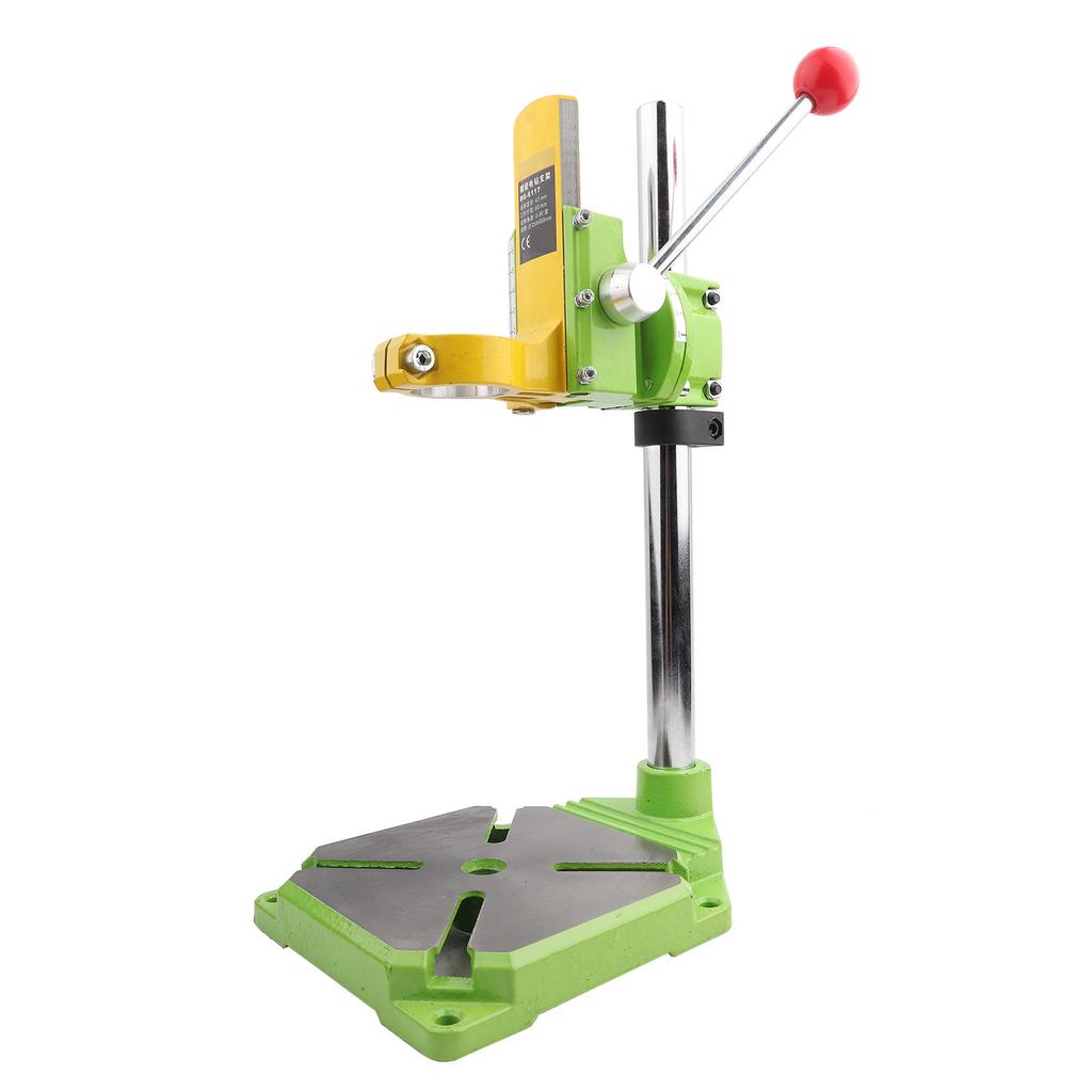 Drill Bracket Carpentry Tool Woodworking Accessory Accurancy Heavy Duty Rotating Chuck