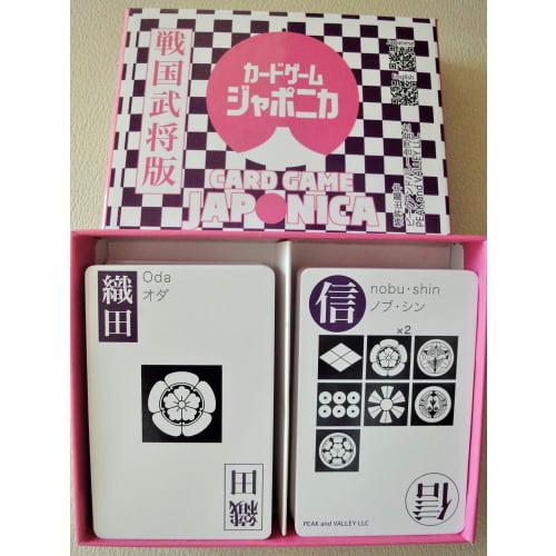 Japan's First! Kanji and Family Crest Sengoku Warlord Card Game Card Game Japonica 2nd Edition: A Full-fledged Brain-boosting Game Where You Combine K