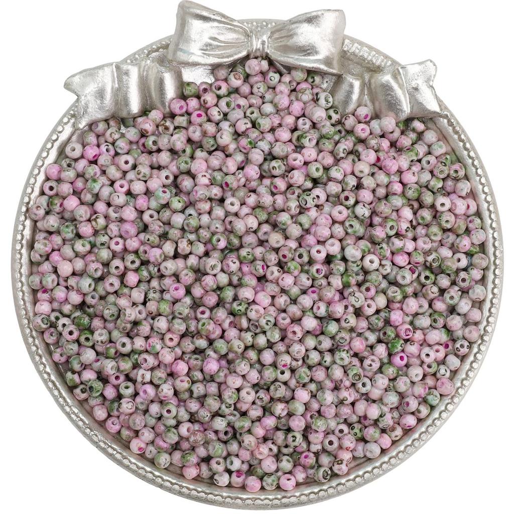 300 шт. Бутылочные 3 мм стеклянные бусины Шарм чешские бусины Семена разделительные бусины для изготовления ювелирных изделий Аксессуары