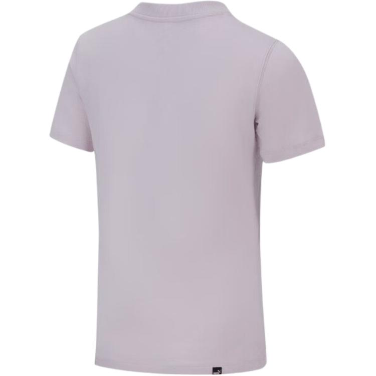 Puma Her Comfortable Versatile Pullover Short Sleeve T-Shirt Women Tops Purple 682155-60