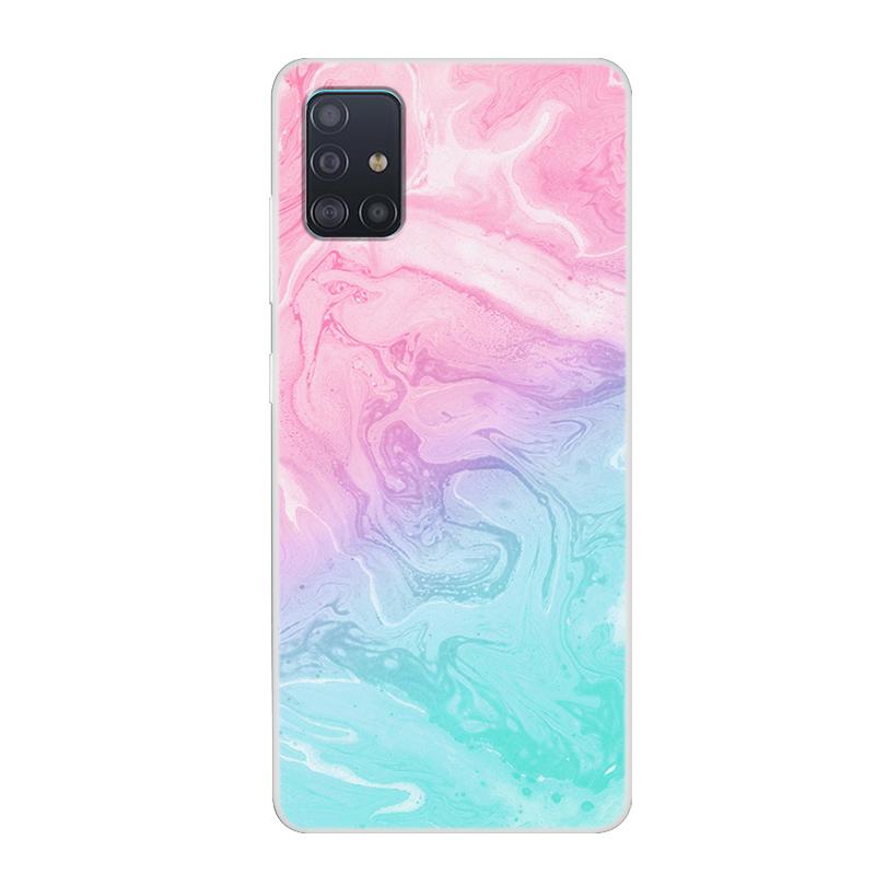 Для чехла Samsung Galaxy A71 A51 M31 Чехол M31S Мягкий силиконовый задний чехол для Samsung A71 M31S Чехол A 51 Ударопрочный чехол M31 Чехол