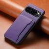 Luxury Phone Case for Google Pixel 10 Pro Xl 9 Pro 9A 8 8A 7 7A 6 6A Magnetic Card Holder Wallet Bracket TPU+PC+PU Leather Cover