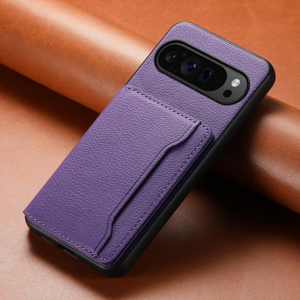 Luxury Phone Case for Google Pixel 10 Pro Xl 9 Pro 9A 8 8A 7 7A 6 6A Magnetic Card Holder Wallet Bracket TPU+PC+PU Leather Cover